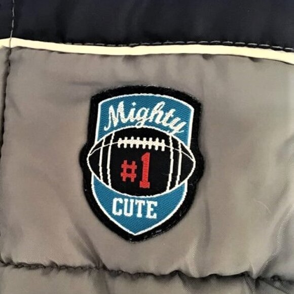 PUFFER VEST MIGHLTY CUTE FOOTBALL - Picture 7 of 10